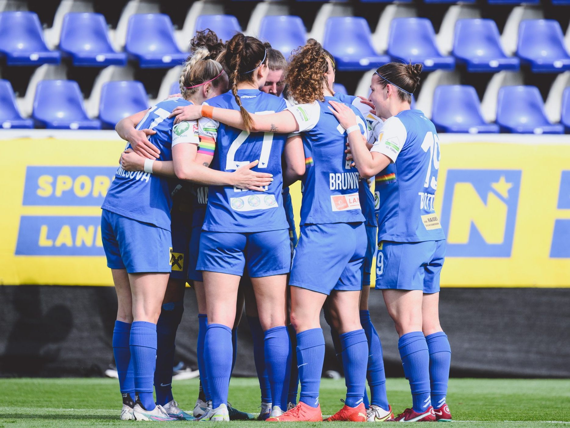 Im Vorjahr setzten sich die Frauen des SKN St. Pölten im Cupfinale durch.