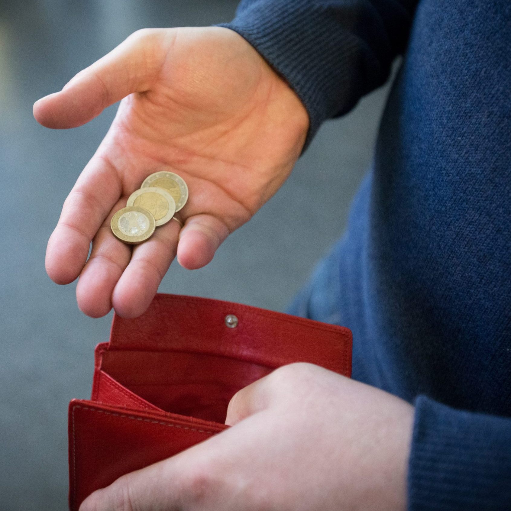 Das verfügbare Einkommen ist im vergangenen Jahr gesunken.