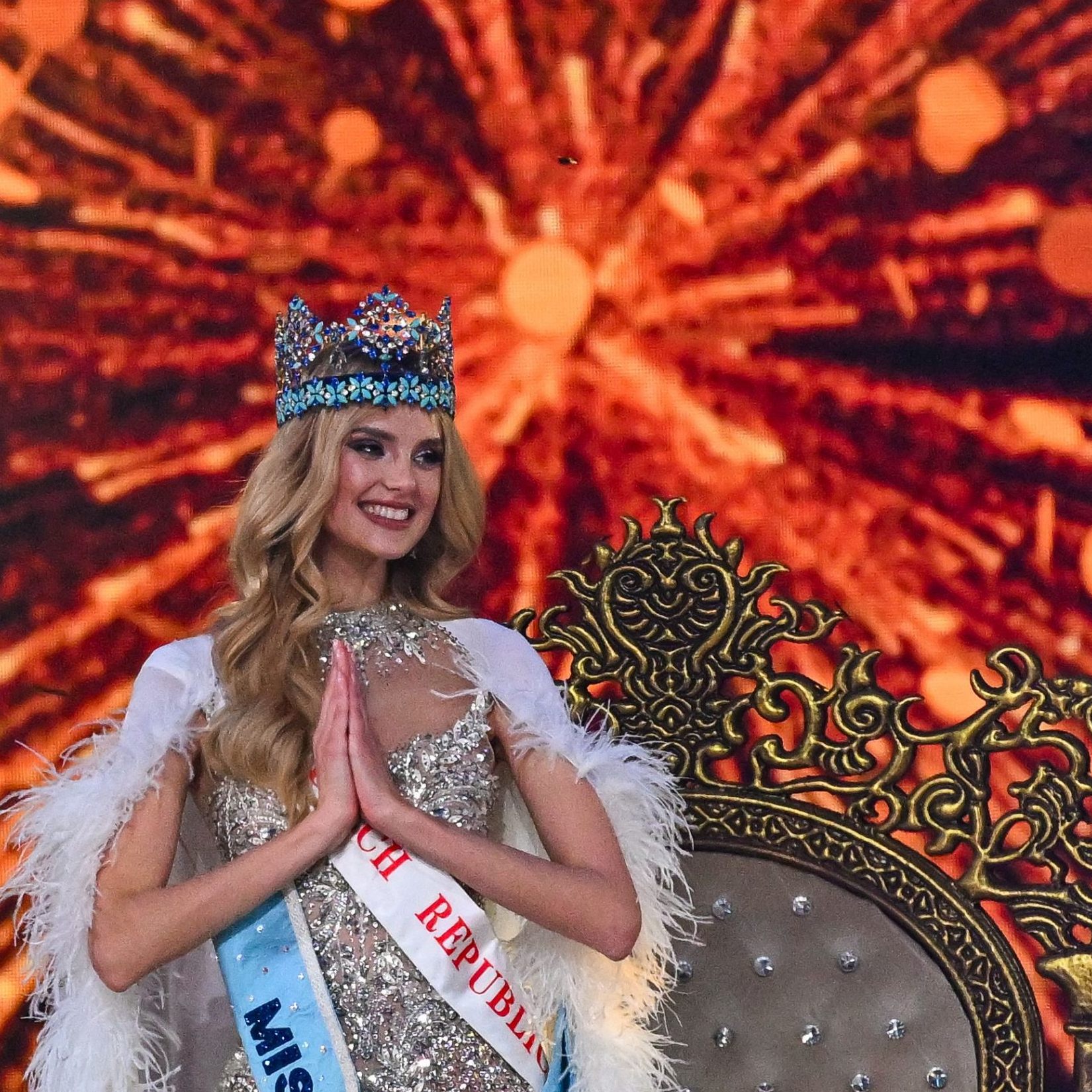 Tschechin Krystyna Pyszkova zur Miss World gekrönt.