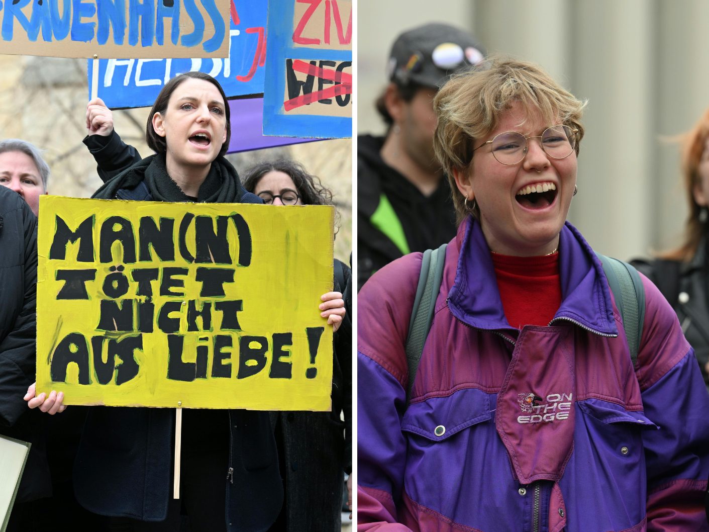 Zu dem "Schreitag gegen Gewalt" kamen mehrere Dutzend Menschen. Zu dem "Schreitag gegen Gewalt" kamen mehrere Dutzend Menschen.