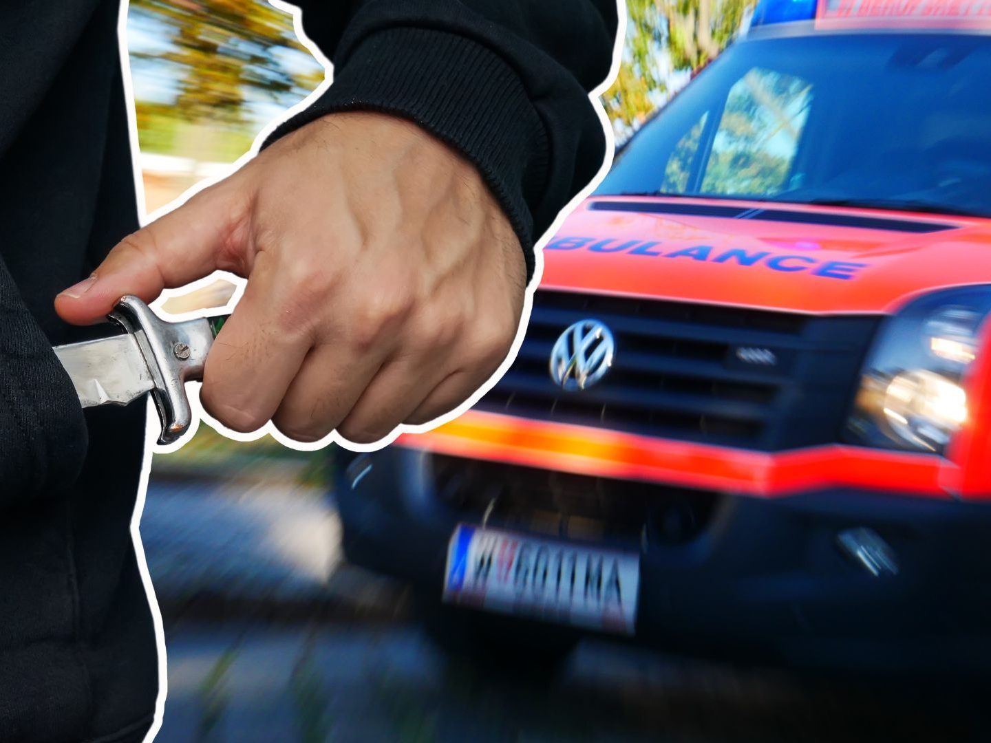 Ein 21-Jähriger wurde am Reumannplatz Opfer einer Messerattacke.