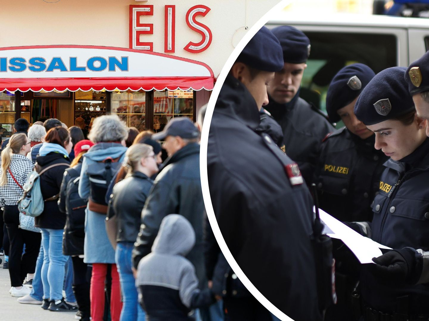 Die Ermittlungen nach dem Messerangriff beim Eissalon Tichy laufen. Die Ermittlungen nach dem Messerangriff beim Eissalon Tichy laufen.
