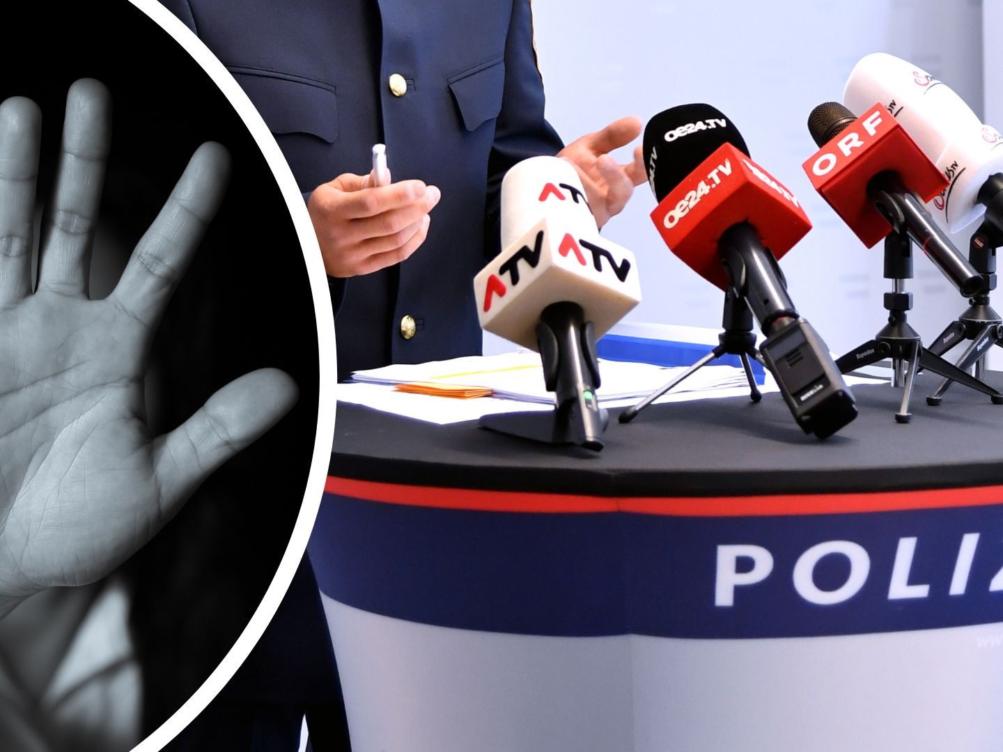 Livestream zur Pressekonferenz der Wiener Polizei.