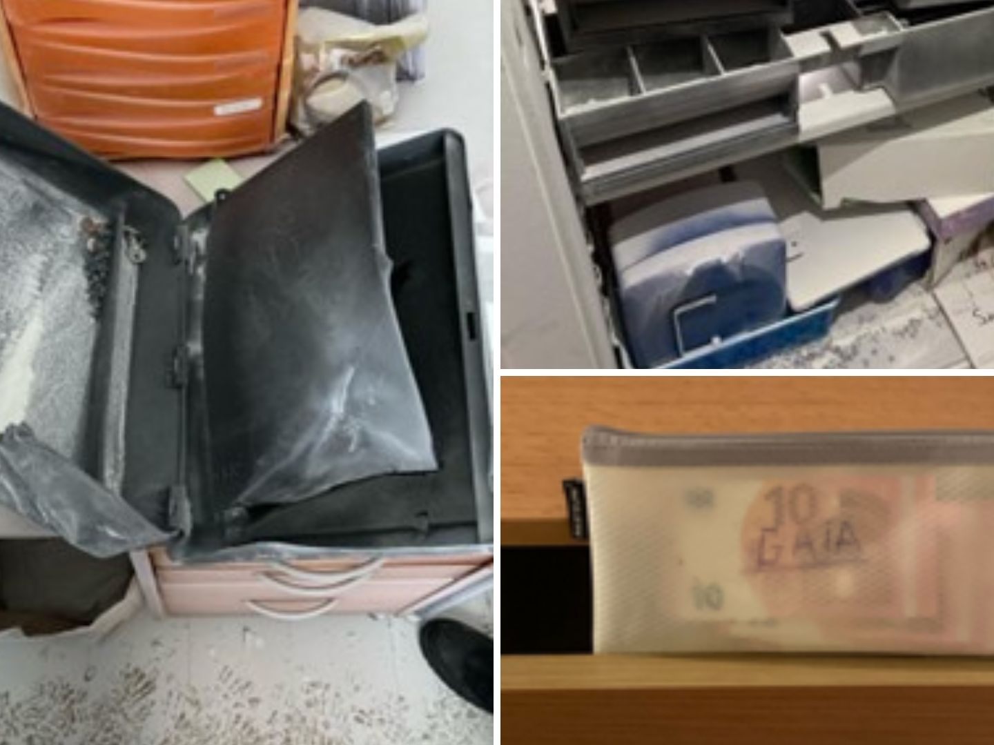 Mindestens 50.000 Euro Schaden entstand bei den Einbrüchen.
