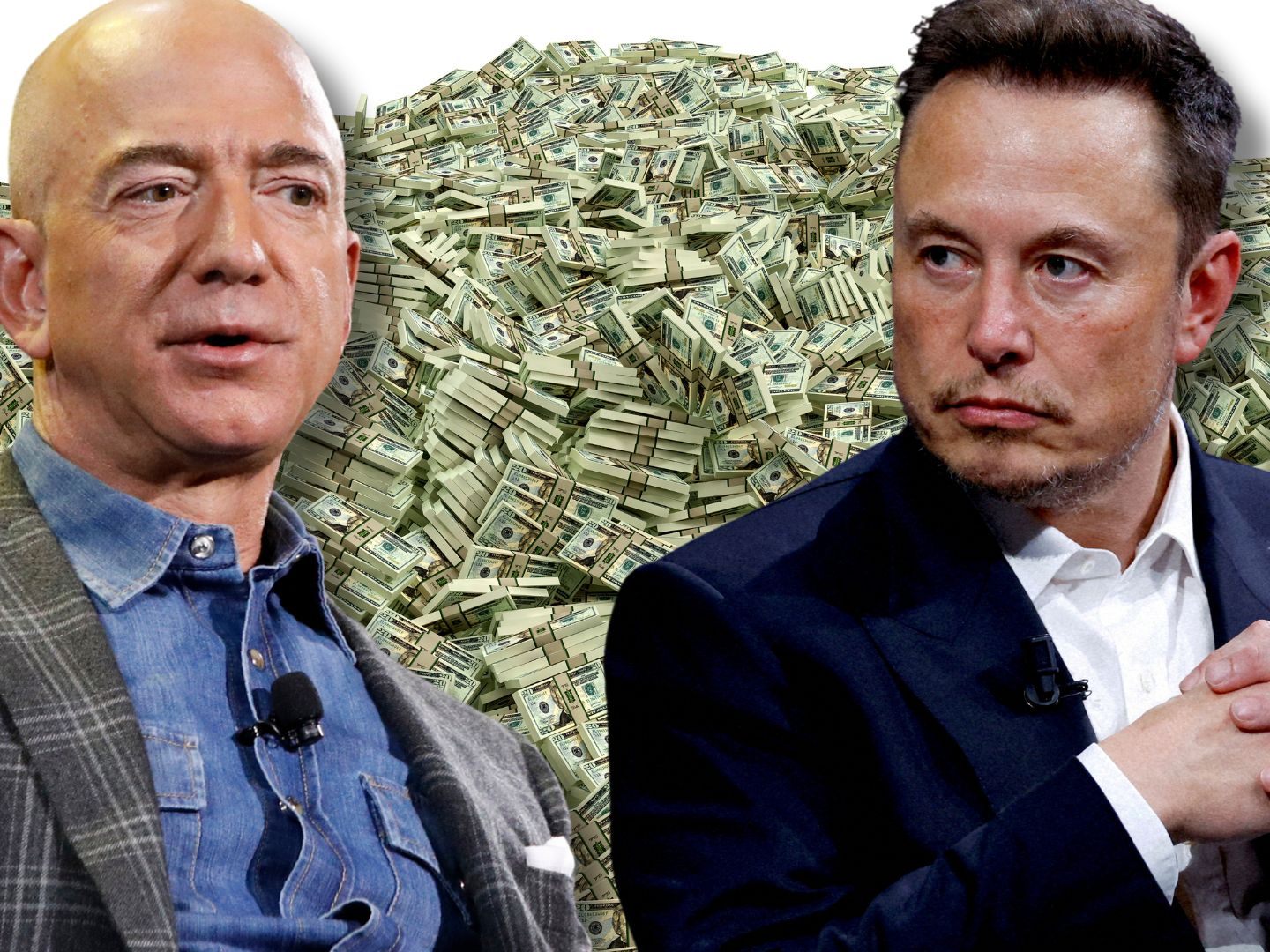 Elon Musk musste Platz 1 an Jeff Bezos abgeben. Elon Musk musste Platz 1 an Jeff Bezos abgeben.