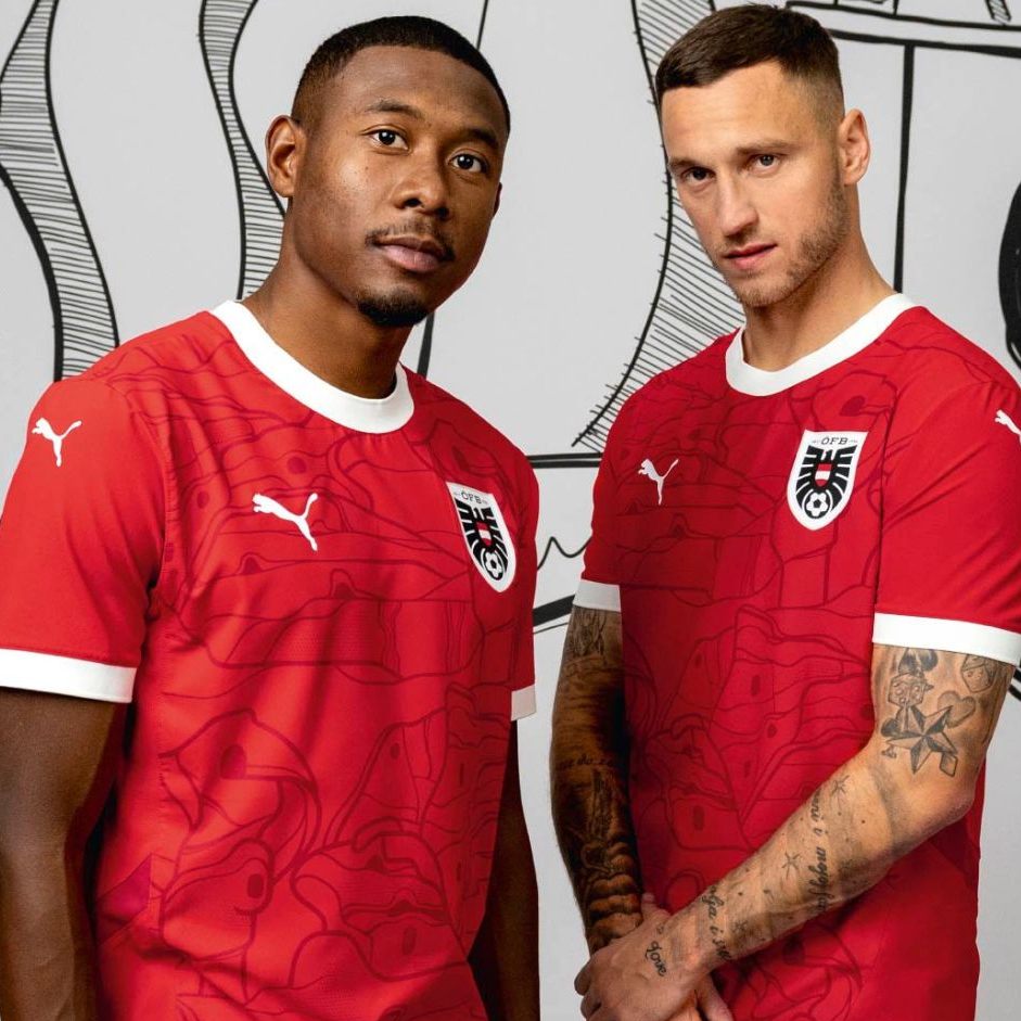 Die EM-Trikots sollen traditionelle Ästhetik mit innovativem Design verbinden.