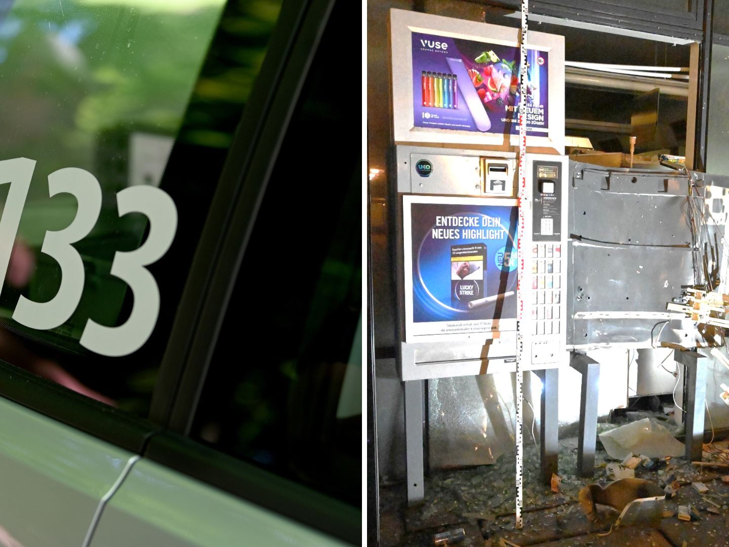 Ein 14-Jähriger und zwei bislang unbekannte Personen sollen in Liesing einen Zigarettenautomaten gesprengt haben.