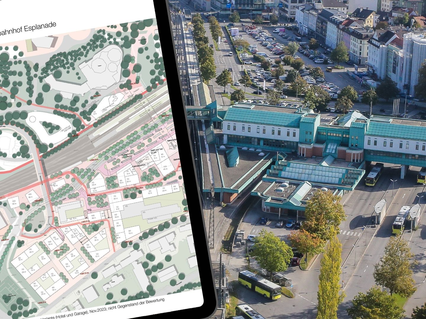 Grundsatzbeschluss zur Variante 4a des neuen Bahnhofs in Bregenz wurde gefasst.