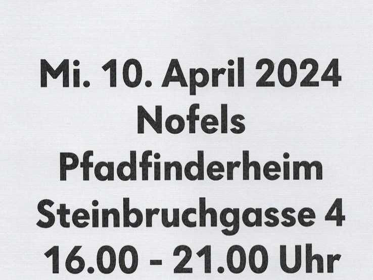 Einladung zum Blutspenden