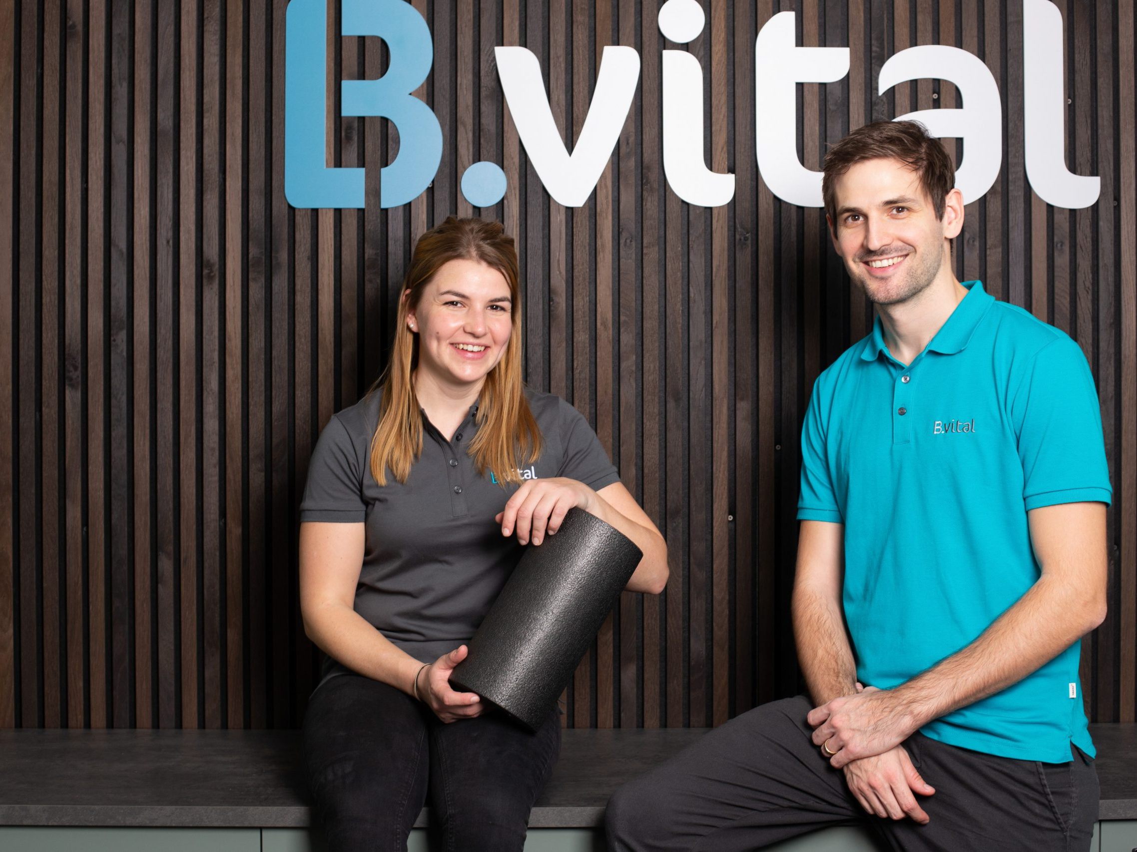 Lukas und Mirjam präsentierten stolz die Räumlichkeiten von B.vital Physiotherapie. Lukas und Mirjam präsentierten stolz die Räumlichkeiten von B.vital Physiotherapie.