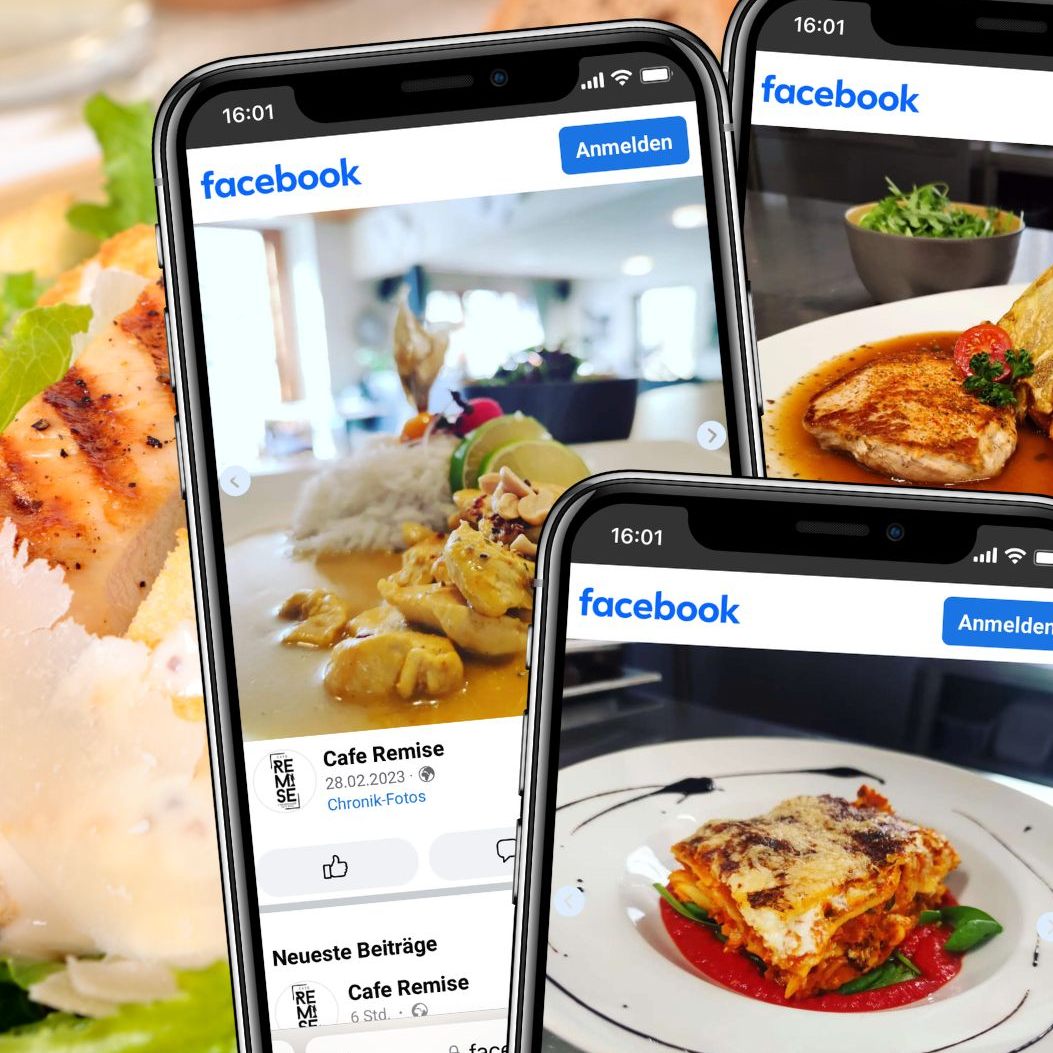 Das vielseitige Angebot des Cafés umfasst unter anderem täglich wechselnde Mittagsmenüs und hausgemachten Kuchen.