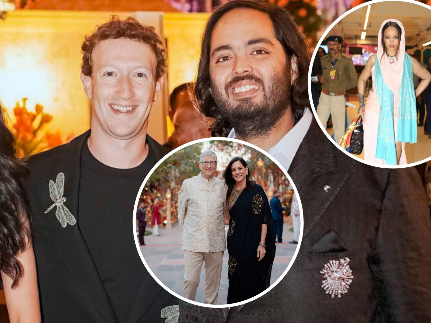 Vor-Hochzeitsfeier von Sohn des indischen Multimilliardärs Mukesh Ambani