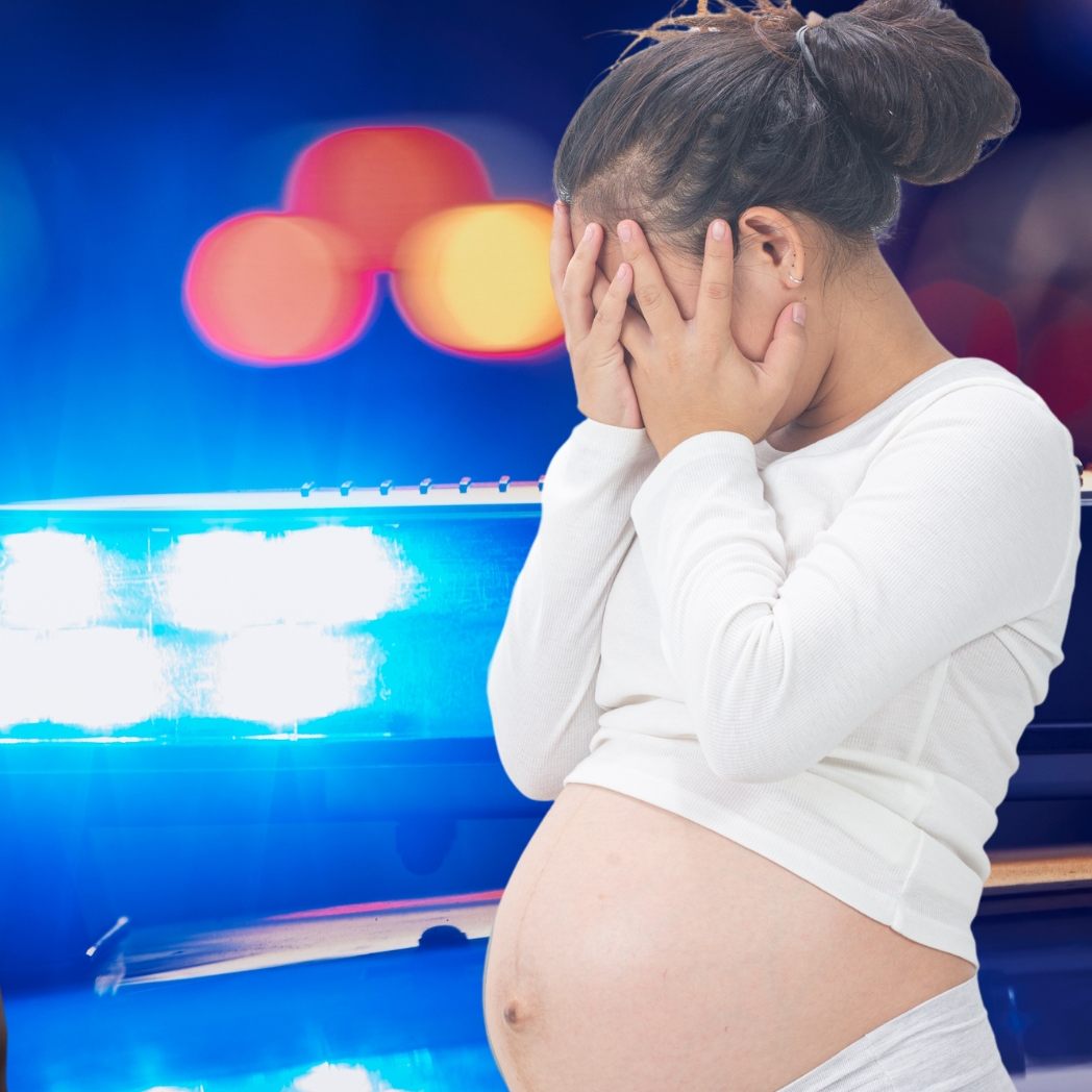 Freund schlug Schwangere und trat ihr in den Bauch (Symbolbild)