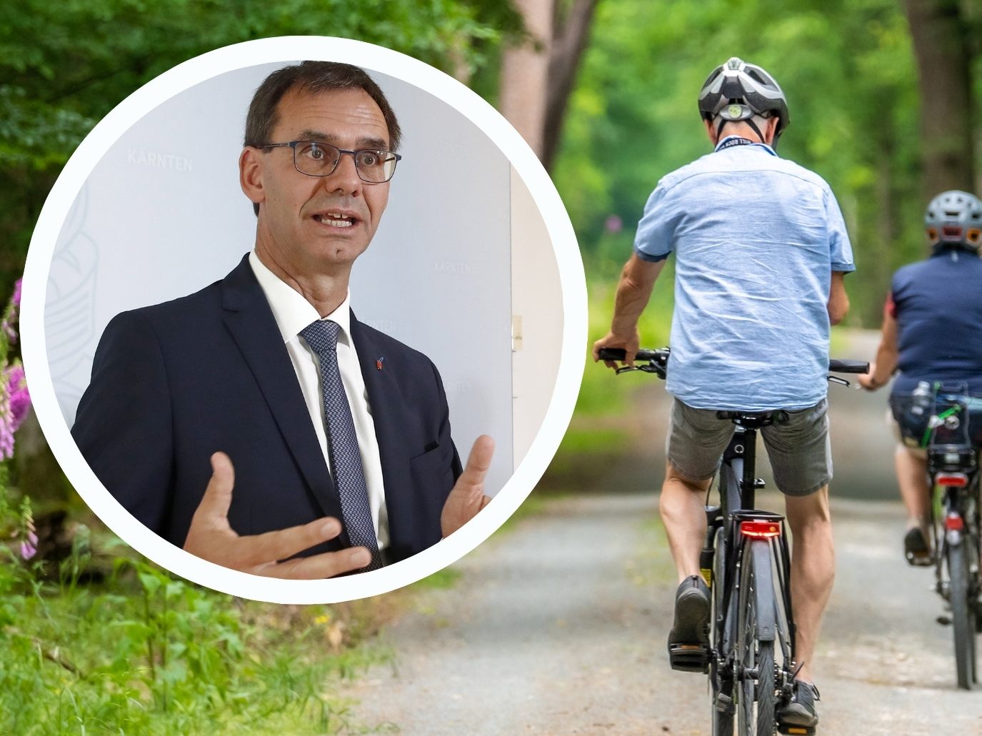 Anzahl der Radfahrer gestiegen