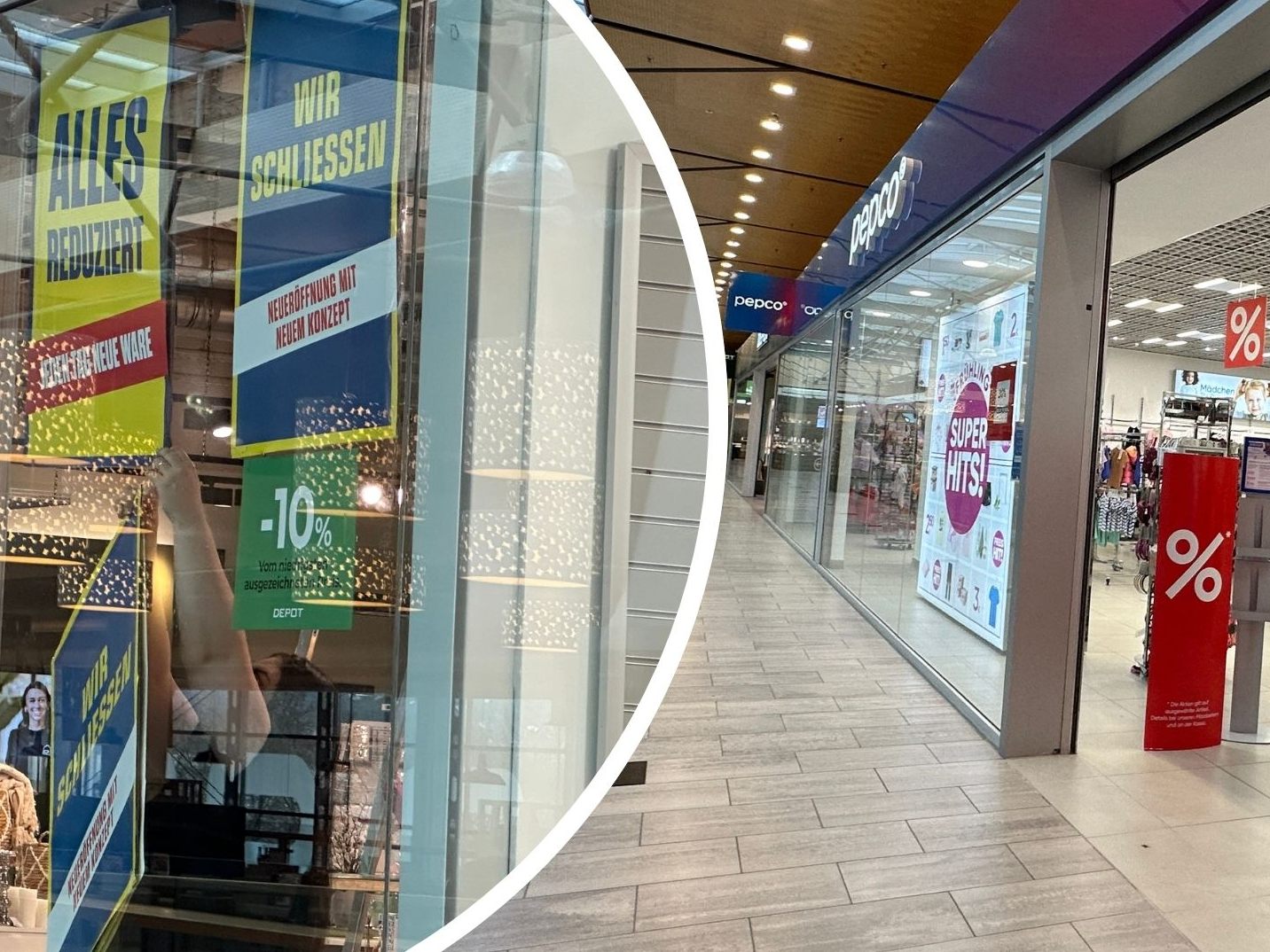 Pepco schließt die einzige Filiale im Ländle. Bei Depot gibt es einen Abverkauf. Pepco schließt die einzige Filiale im Ländle. Bei Depot gibt es einen Abverkauf.