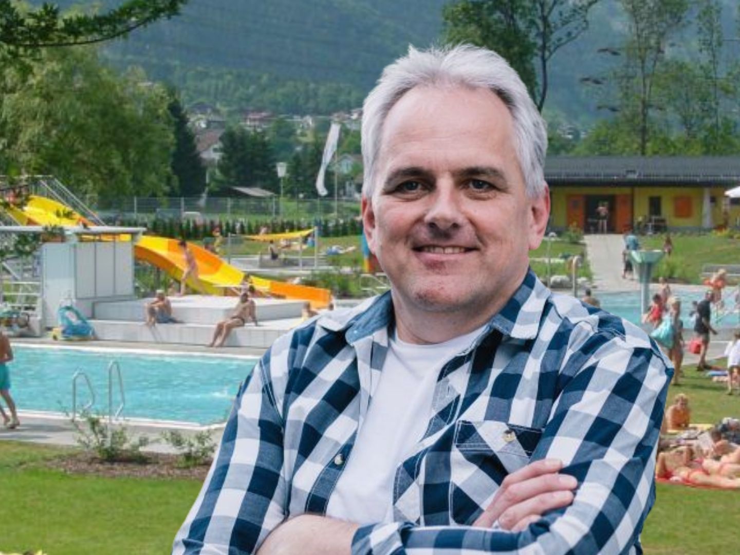 Dem Montafon fehlt ein Hallenbad. Dafür setzt sich Patrick Rösler ein und hat eine Petition gestartet.