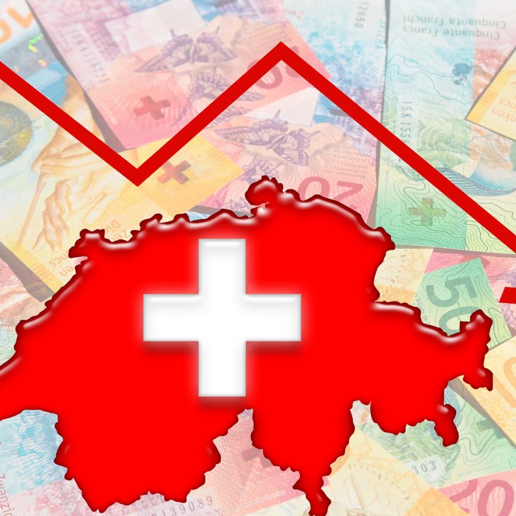 Die Schweizer Nationalbank hat den Leitzins gesenkt.