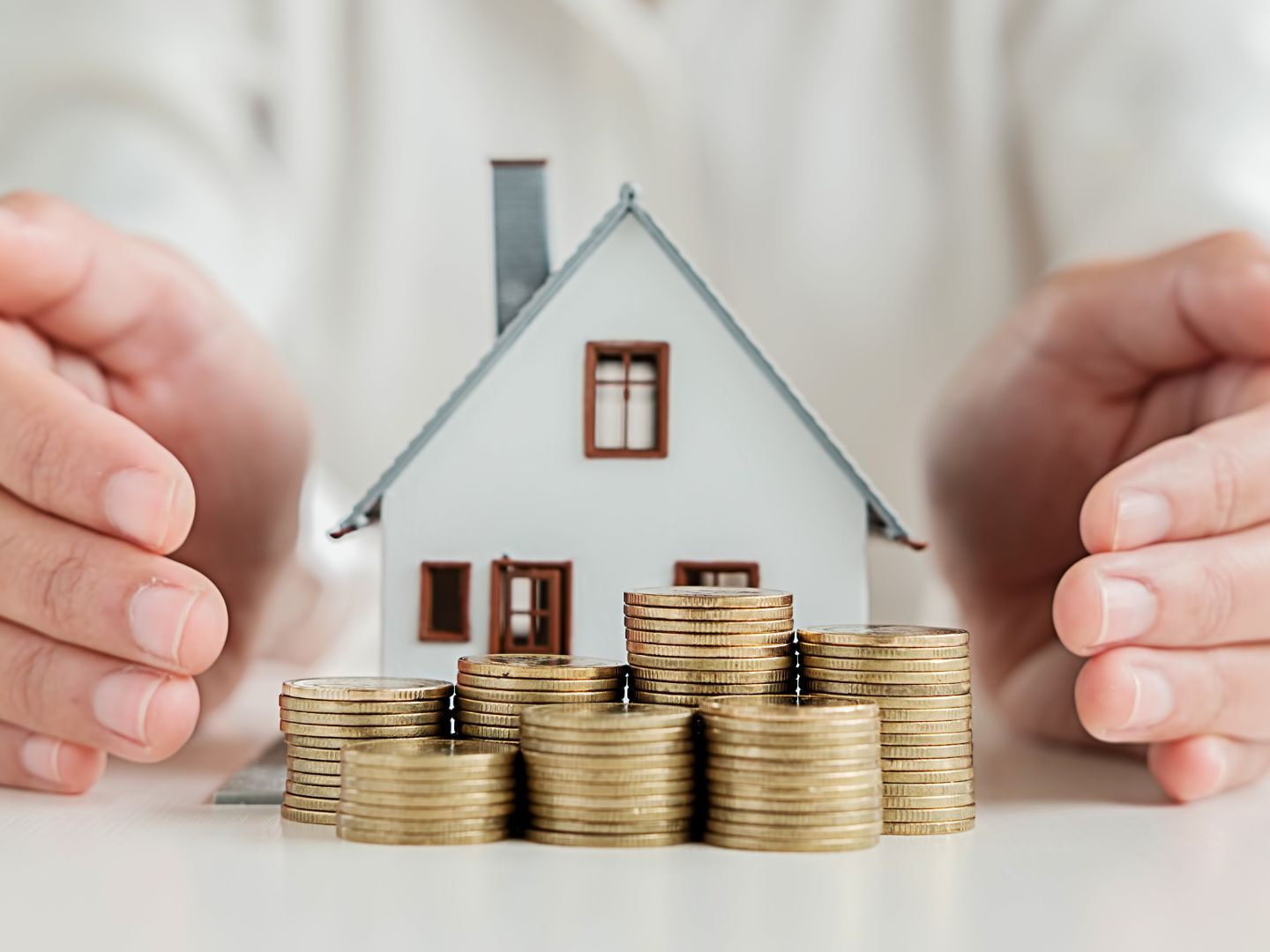 Die Preise für Immobilien gehen leicht zurück. Die Preise für Immobilien gehen leicht zurück.