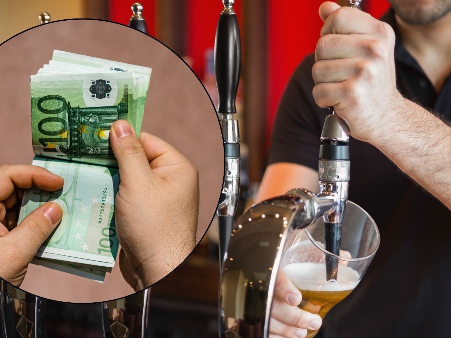 Versuch mit Falschgeld zu bezahlen. Versuch mit Falschgeld zu bezahlen.