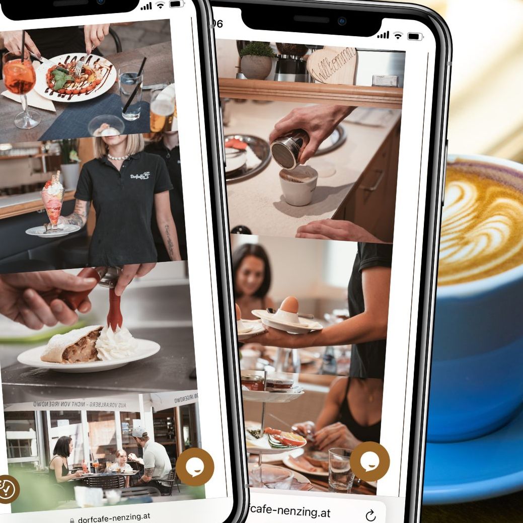 Das Dorfcafé verwöhnt seine Gäste von früh bis spät mit einer vielseitigen Auswahl an Speisen und Getränken.