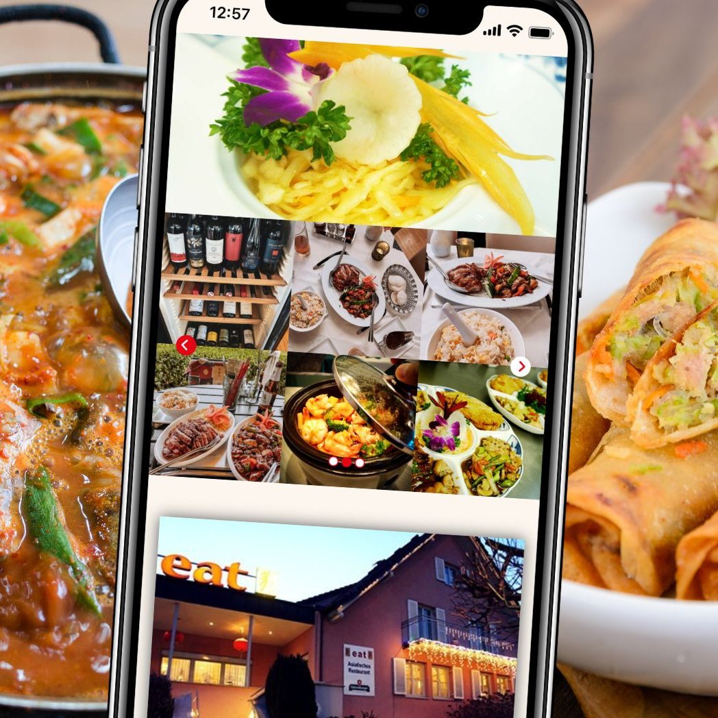 Auf der Speisekarte des Restaurants stehen verschiedenste asiatische Köstlichkeiten.