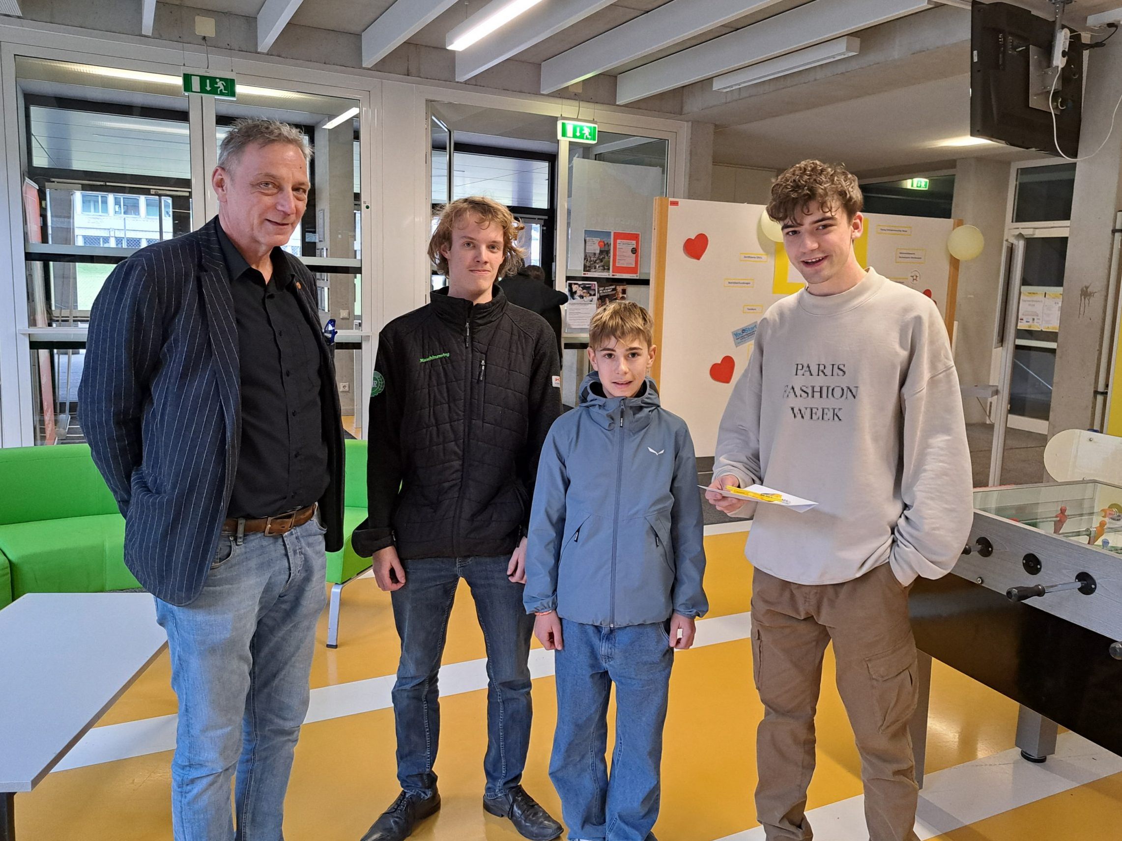 Julian Ess erhielt den Preis.