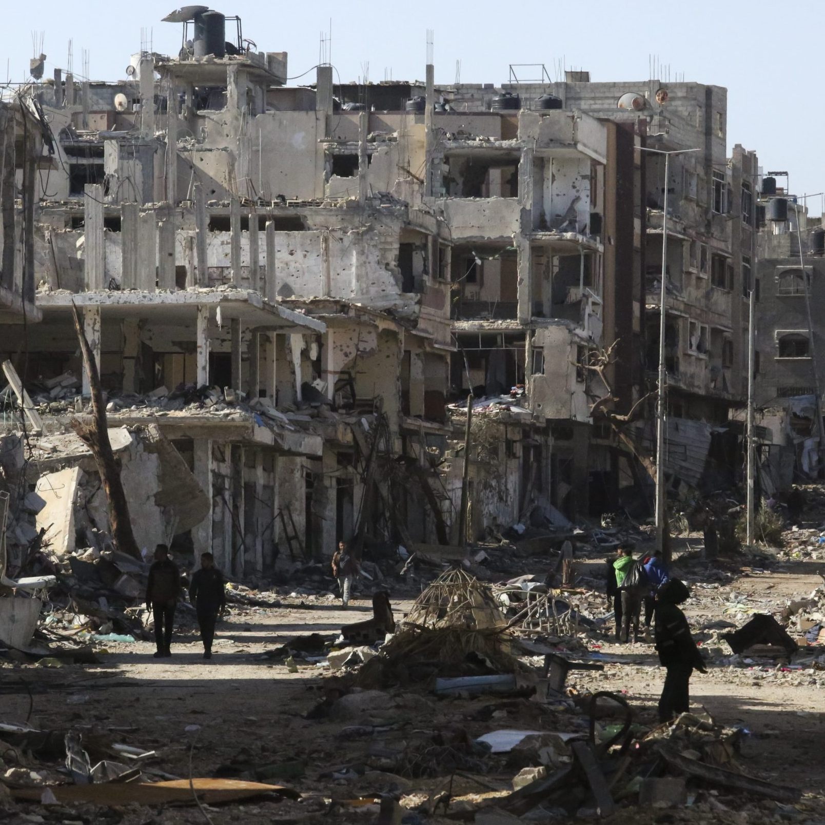 UNO geht von 70 bis 80 Prozent zerstörter Bausubstanz in Gaza aus.