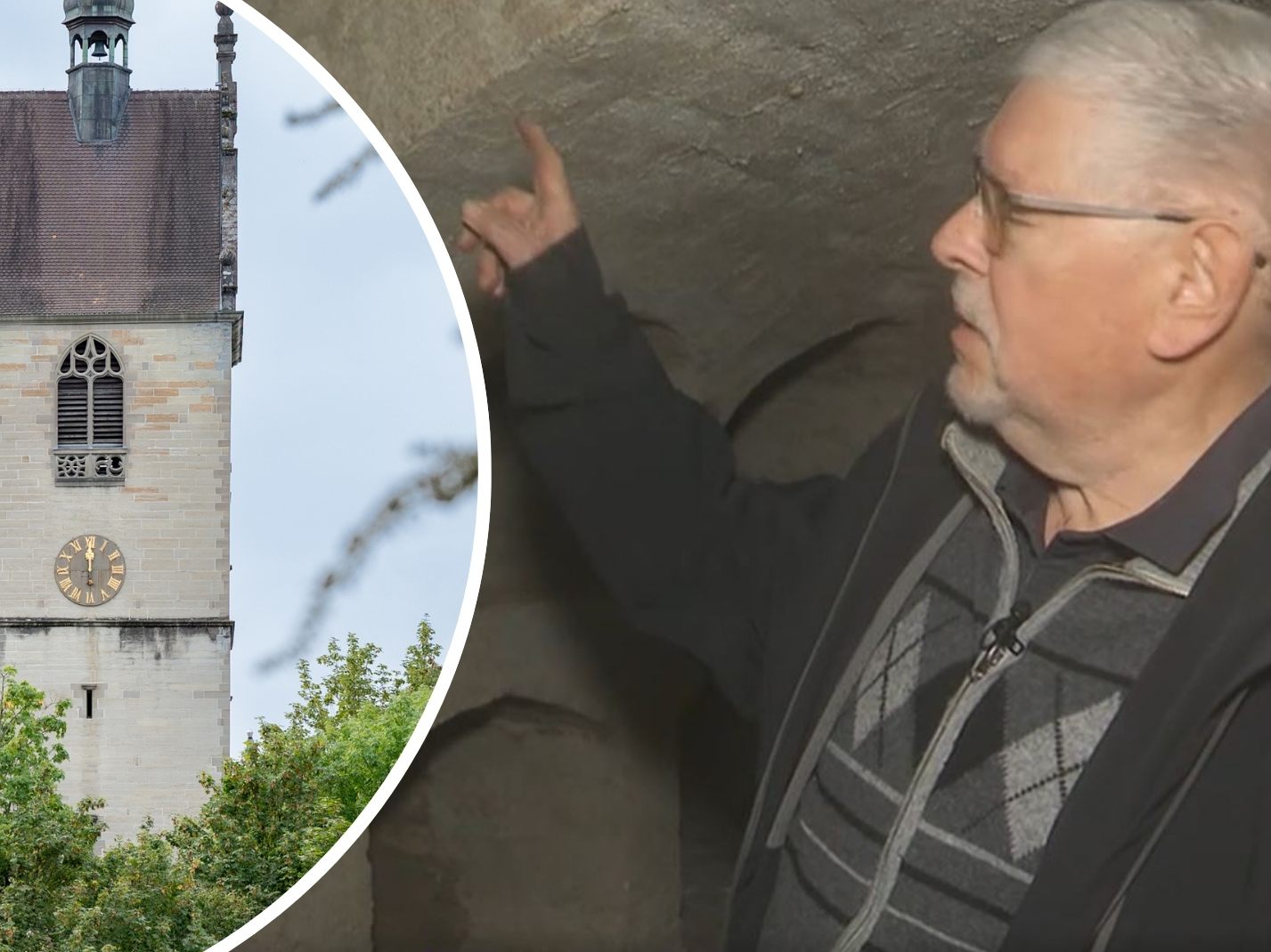 Das Staunen über die neu entdeckte Gruft in der Galluskirche in Bregenz war groß.