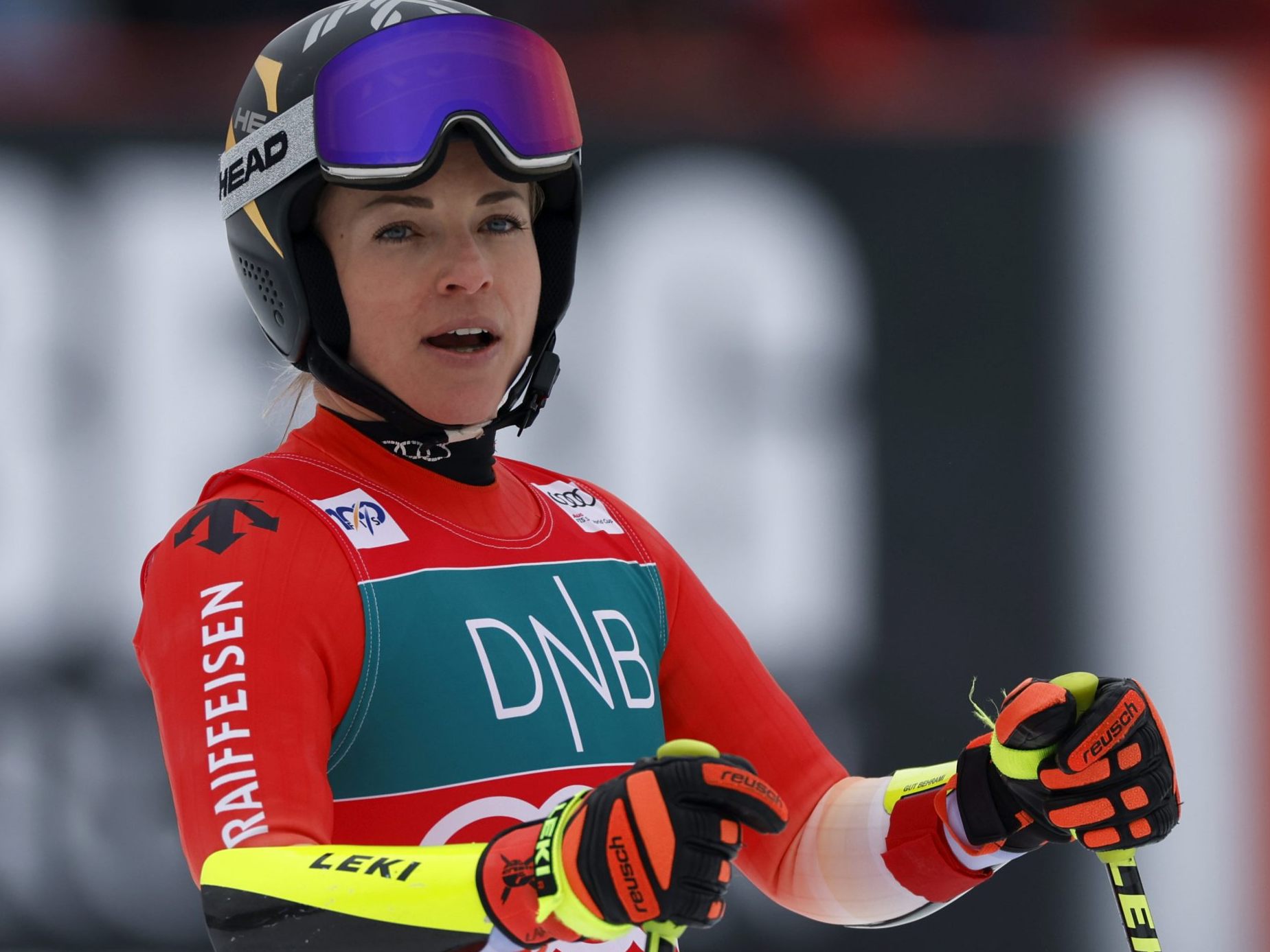 Die Schweizerin Lara Gut-Behrami könnte schon im hohen Norden alles klar machen.
