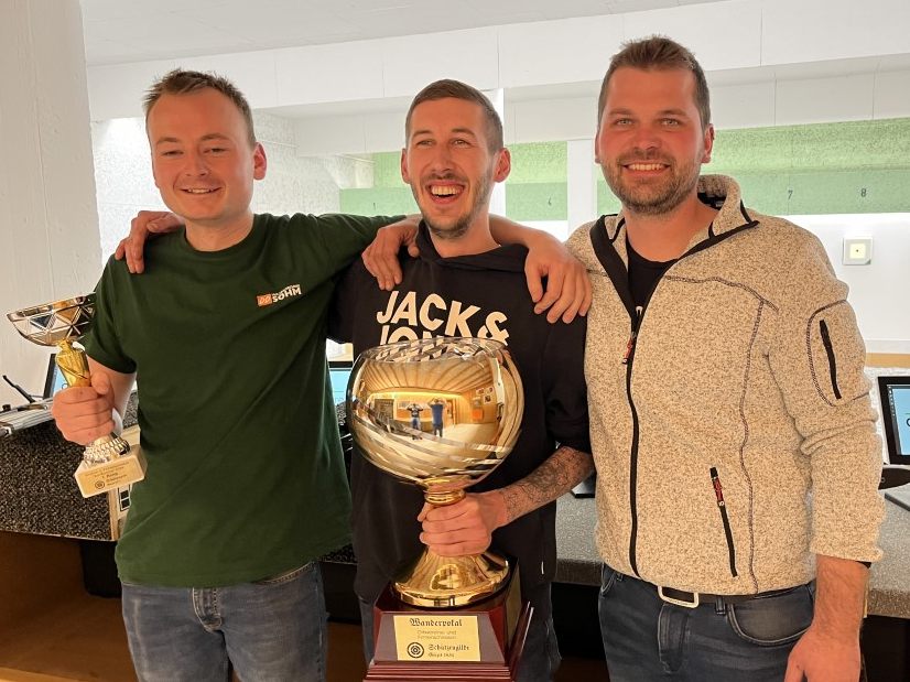 Die glücklichen Gewinner.
