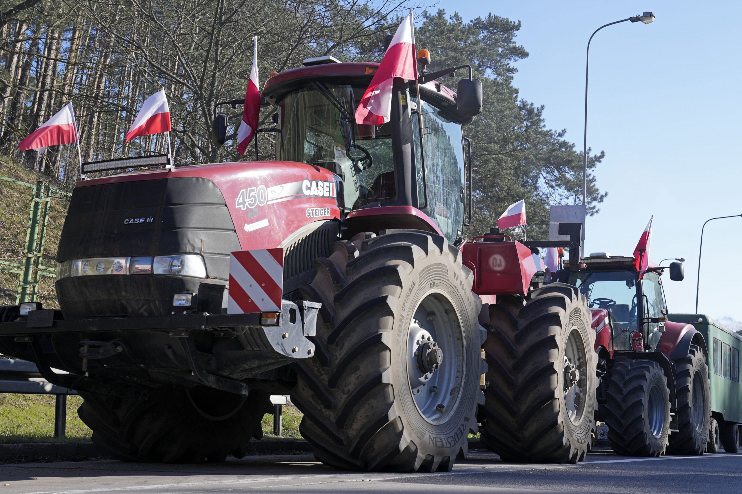 Poland Farmer Protest Border ©AP