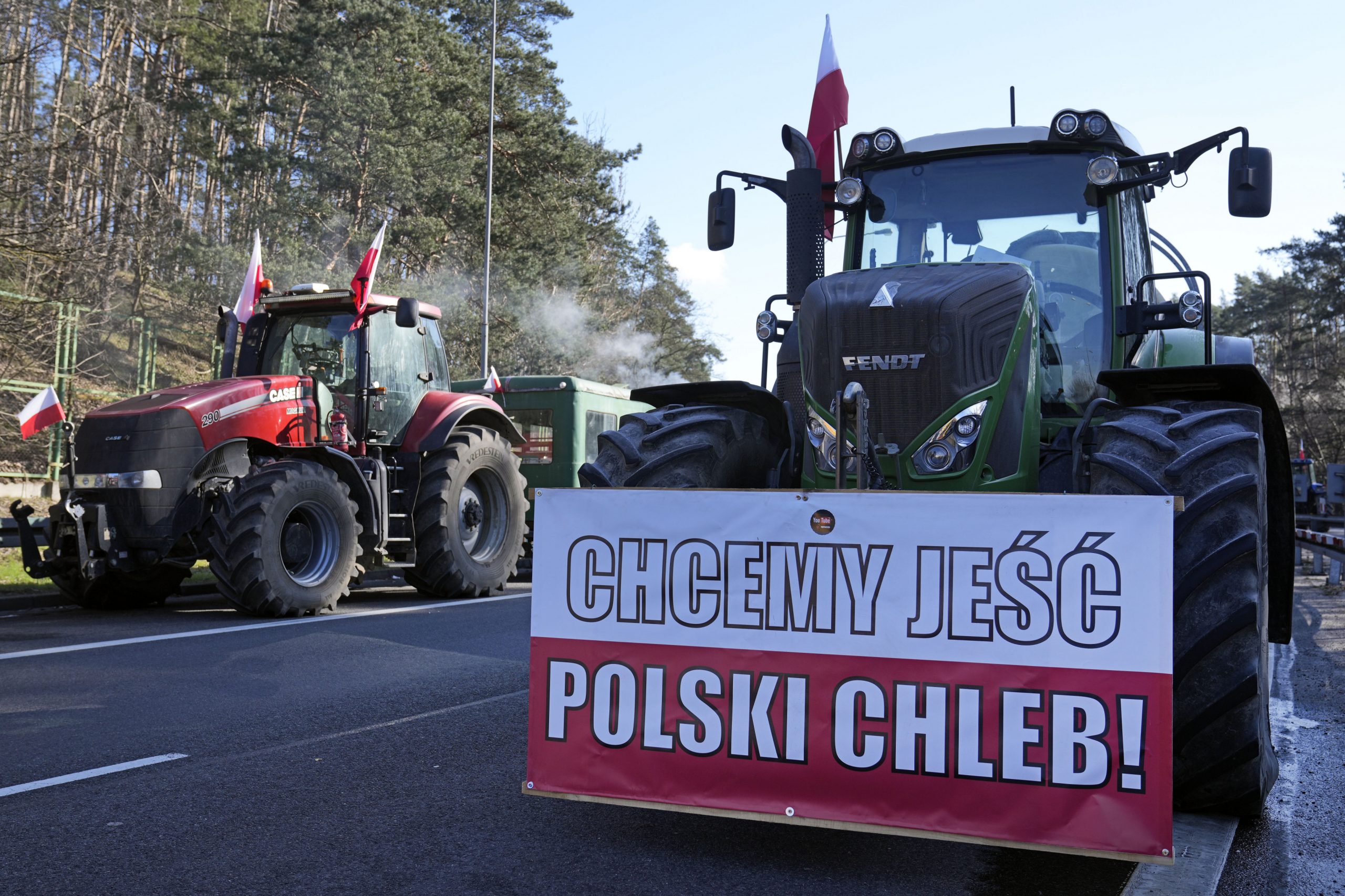Poland Farmer Protest Border ©AP