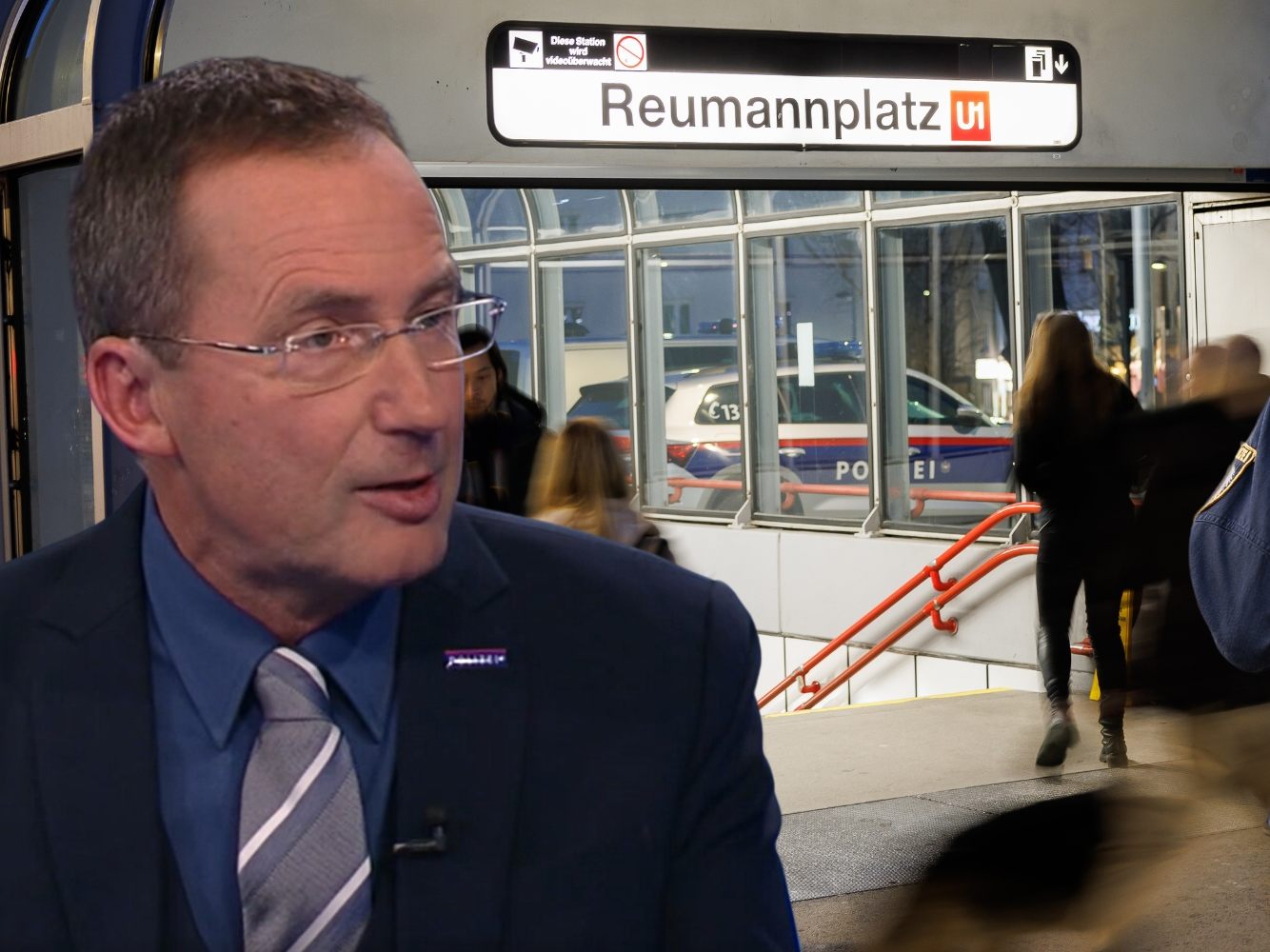 Gerhard Prüstl (Polizeipräsident Wien) über die Waffenverbots-Zone am Reumannplatz