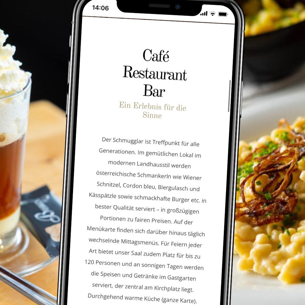 Das vielfältige Speisenangebot des Hauses reicht von klassischer Hausmannskost bis hin zu Burgern und vegetarischen Optionen.