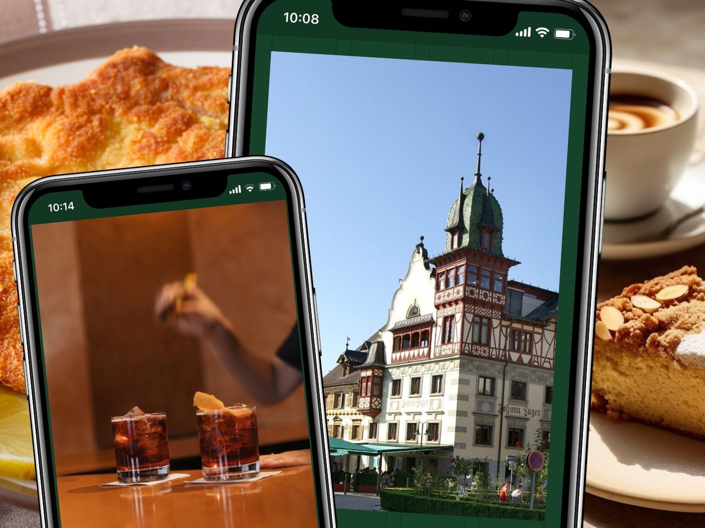 Das Café liegt direkt am Marktplatz in Dornbirn.