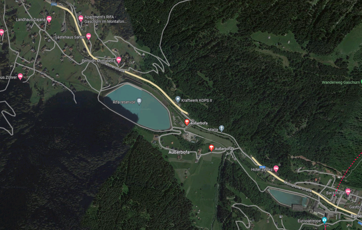 Außerbofa in Gaschurn.