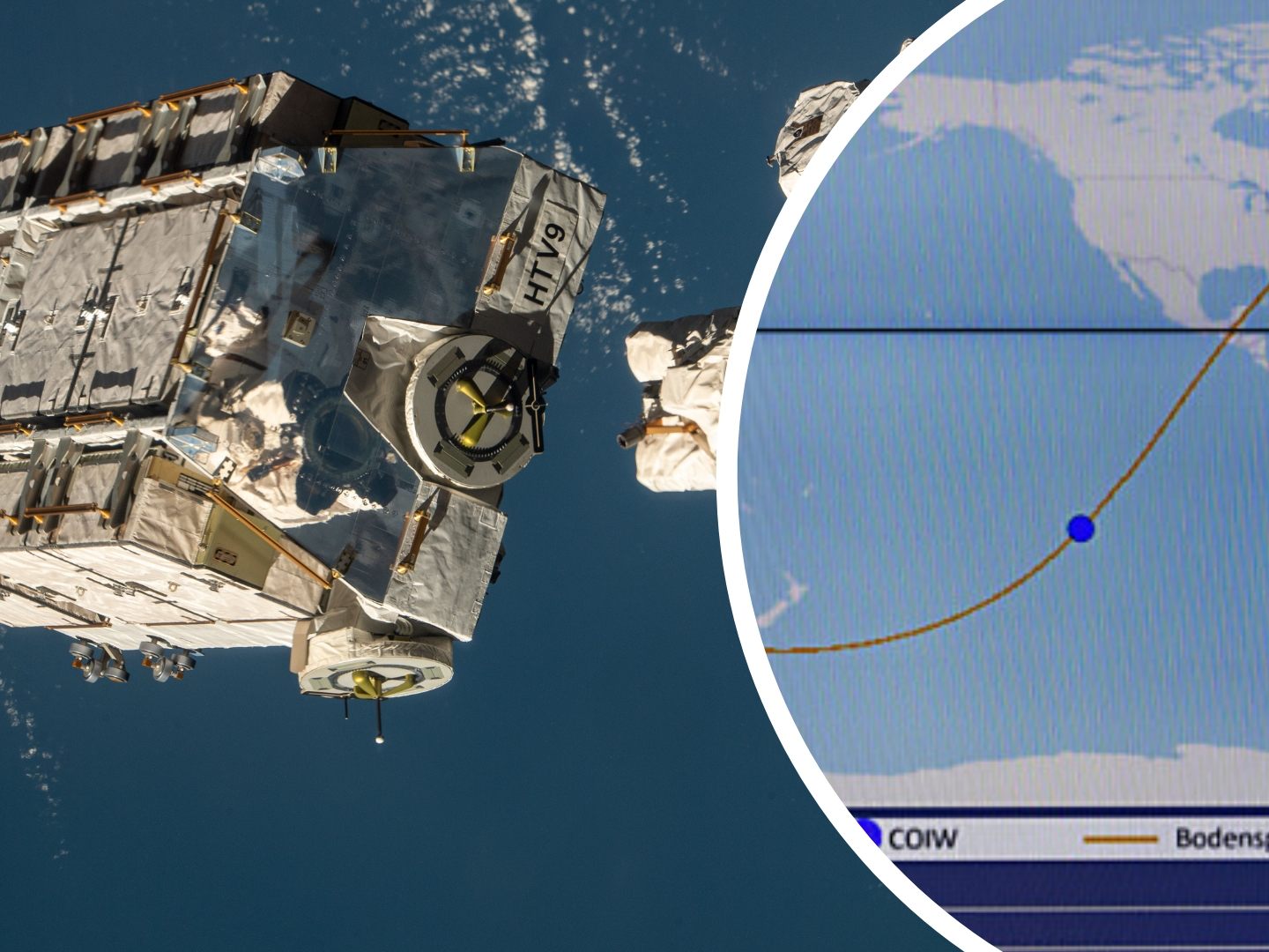 Flugbahn des Weltraumschrotts kreuzte auch Österreich - Absturz erfolgte schließlich nahe der Karibik.