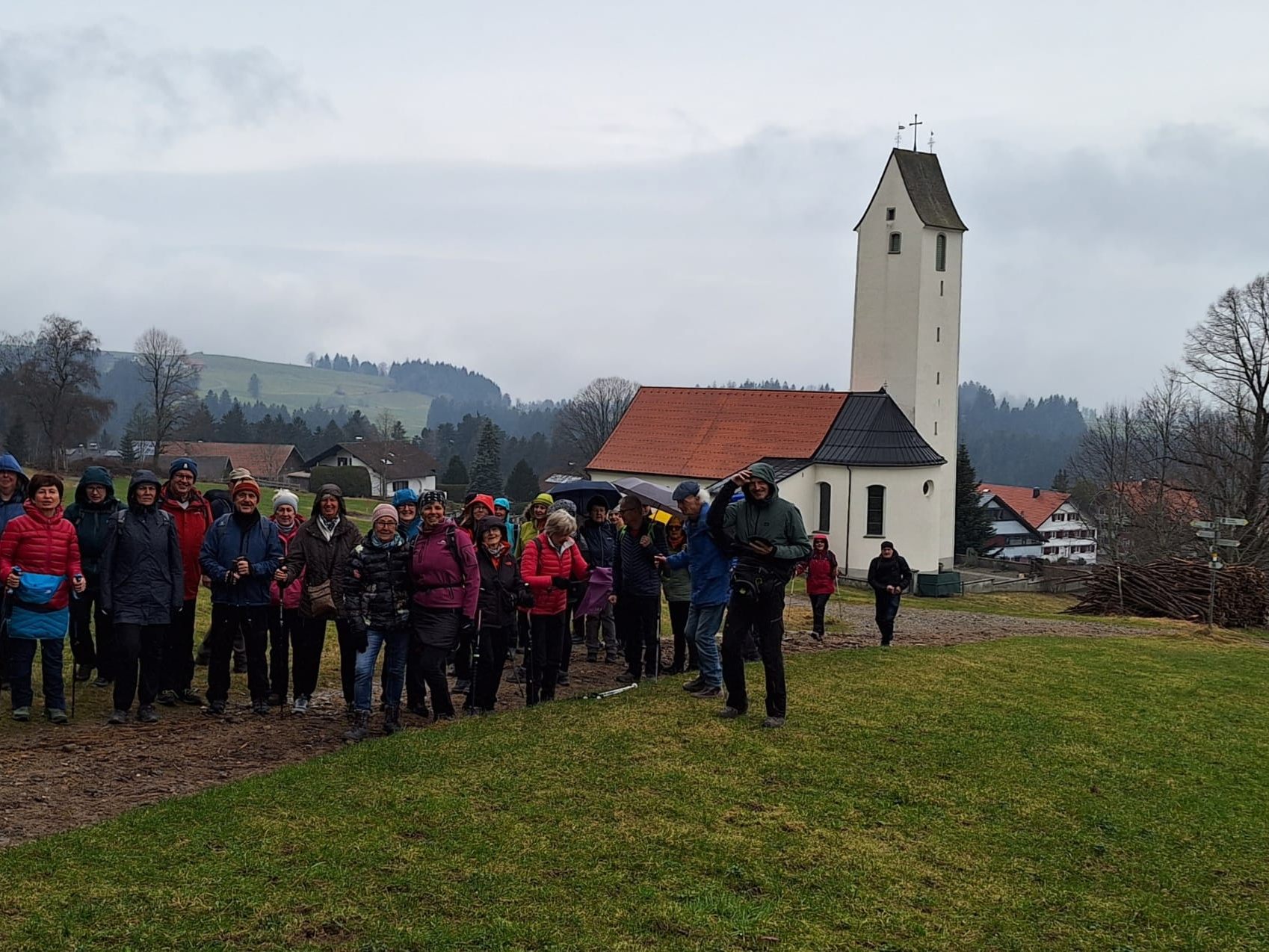 Winterwanderung von Möggers zum Pfänder