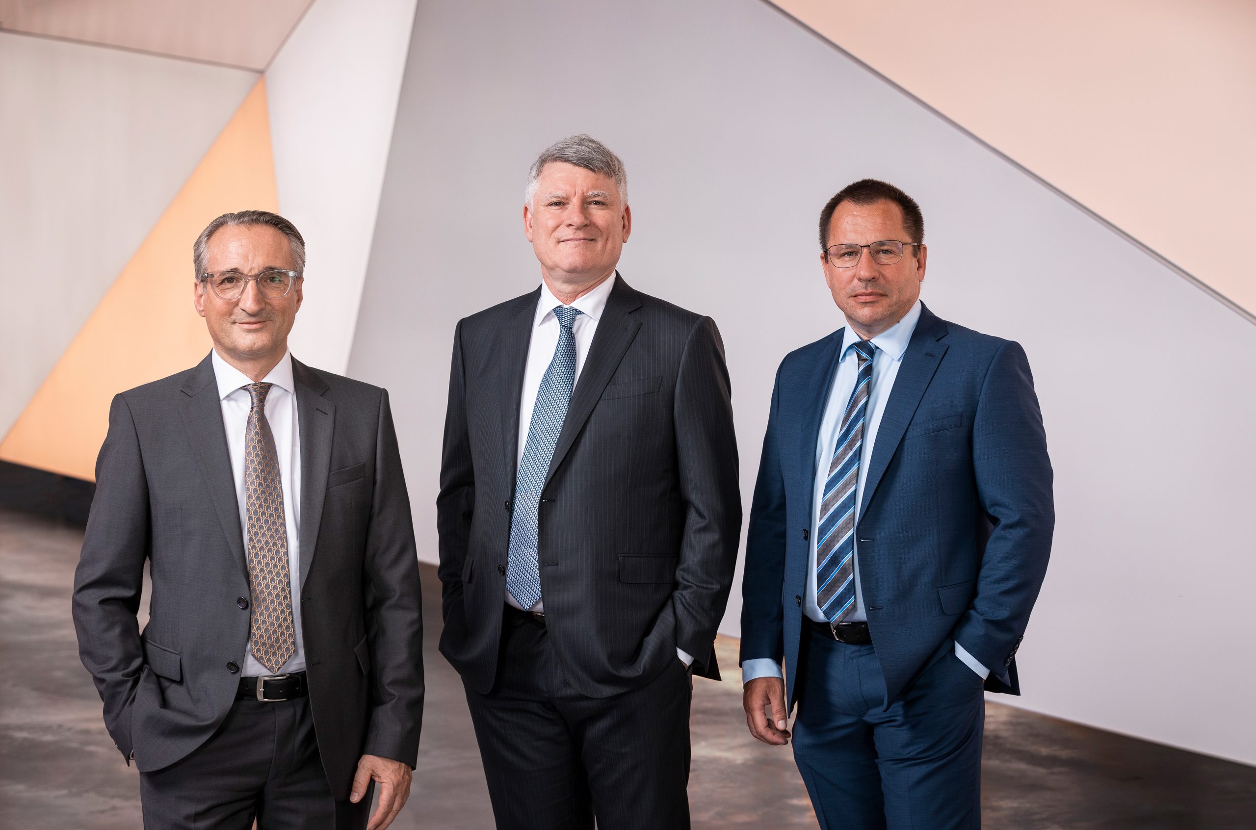Bernard Motzko (links), Alfred Felder (Mitte), Thomas Erath (rechts). Bernard Motzko (links), Alfred Felder (Mitte), Thomas Erath (rechts).