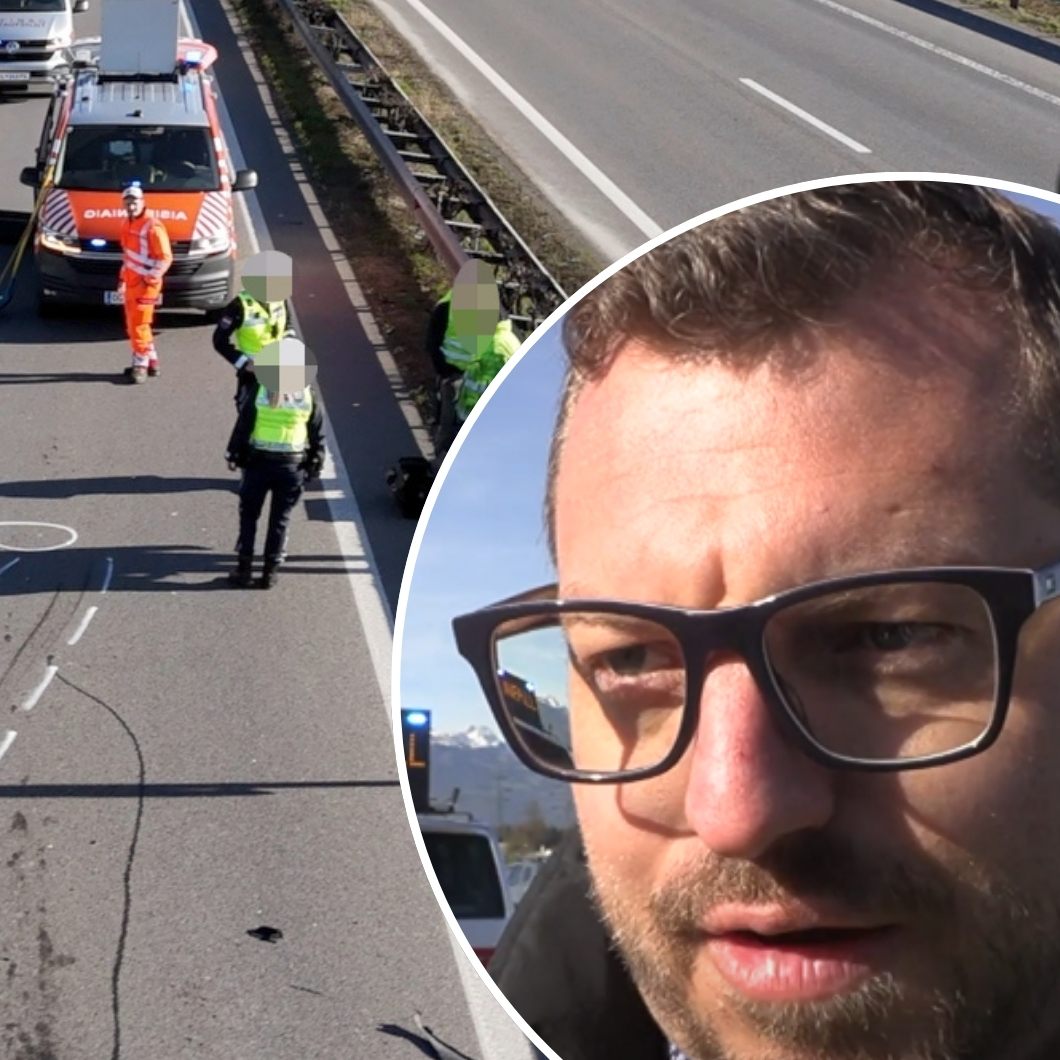 Unfall-Sachverständiger Christian Wolf über die Lage vor Ort.