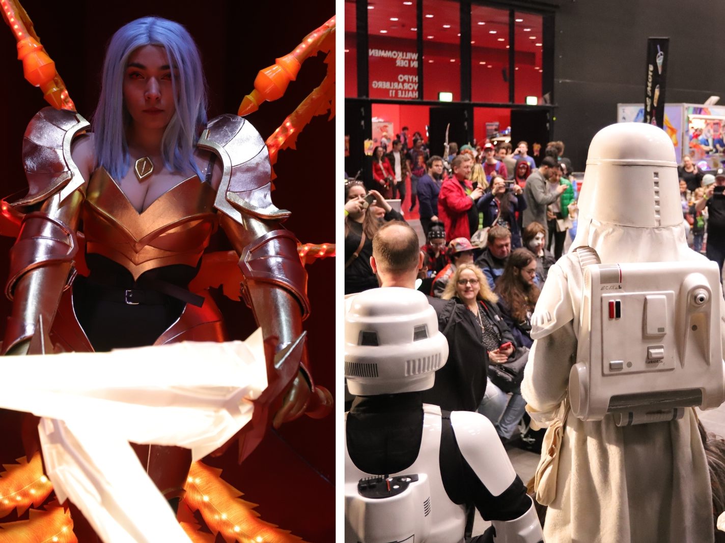 Fast 4000 Besucher bei der Comic Con. Fast 4000 Besucher bei der Comic Con.