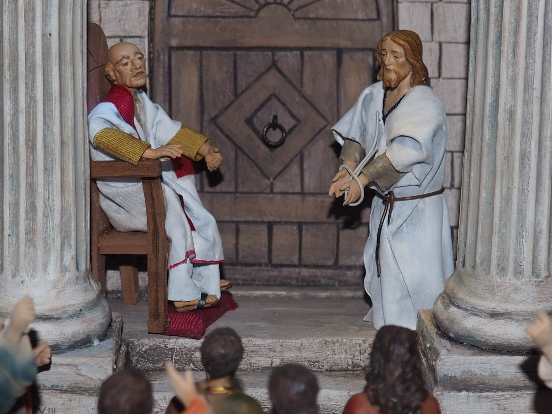 In der Röthner Pfarrkirche steht derzeit die besondere Fastenkrippe. In der Röthner Pfarrkirche steht derzeit die besondere Fastenkrippe.