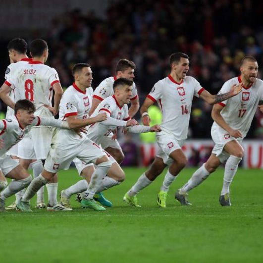 Die Polen konnten nach dem Elfmeterschießen jubeln.