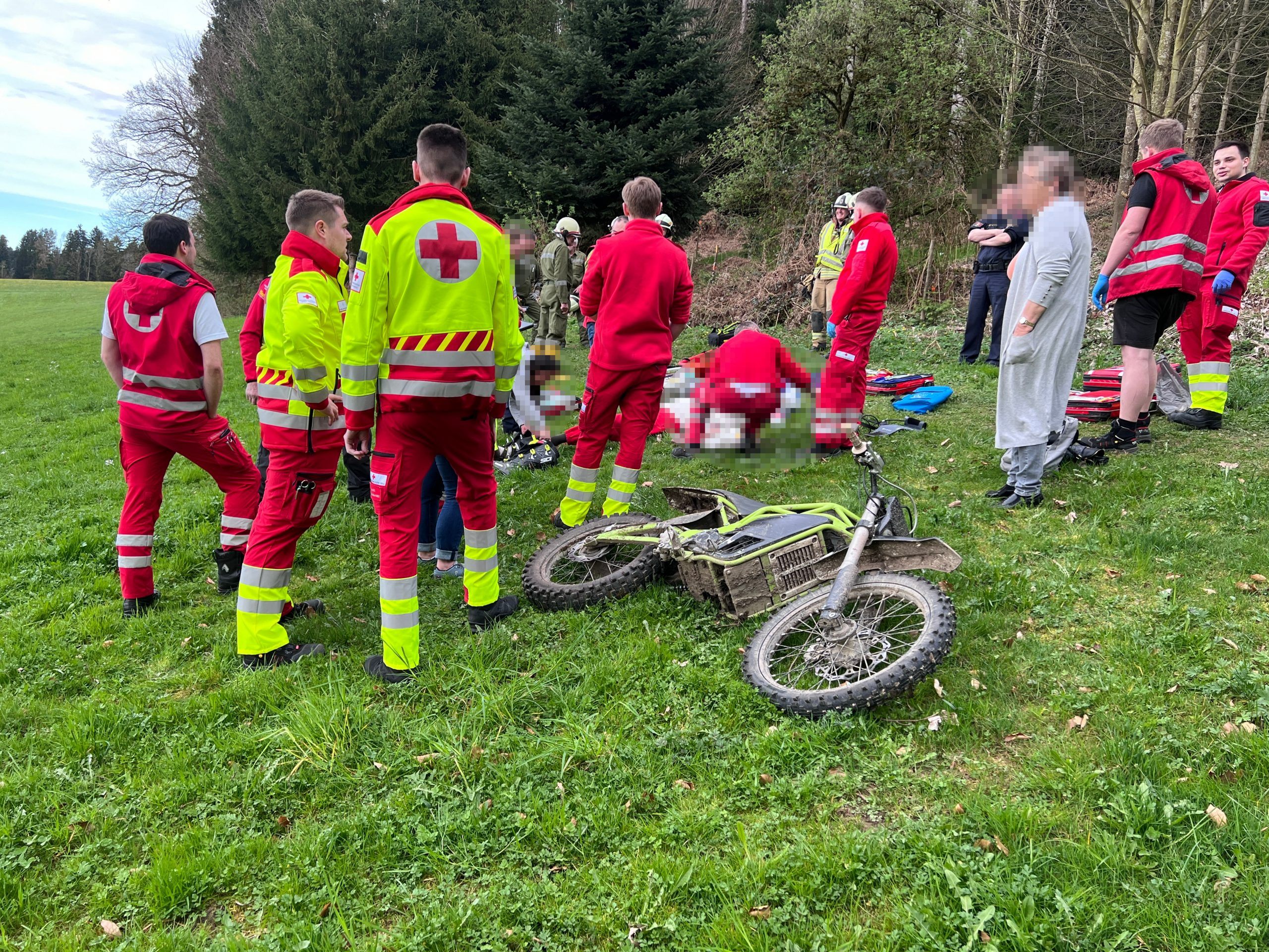 Schwerer Unfall in Hohenweiler.