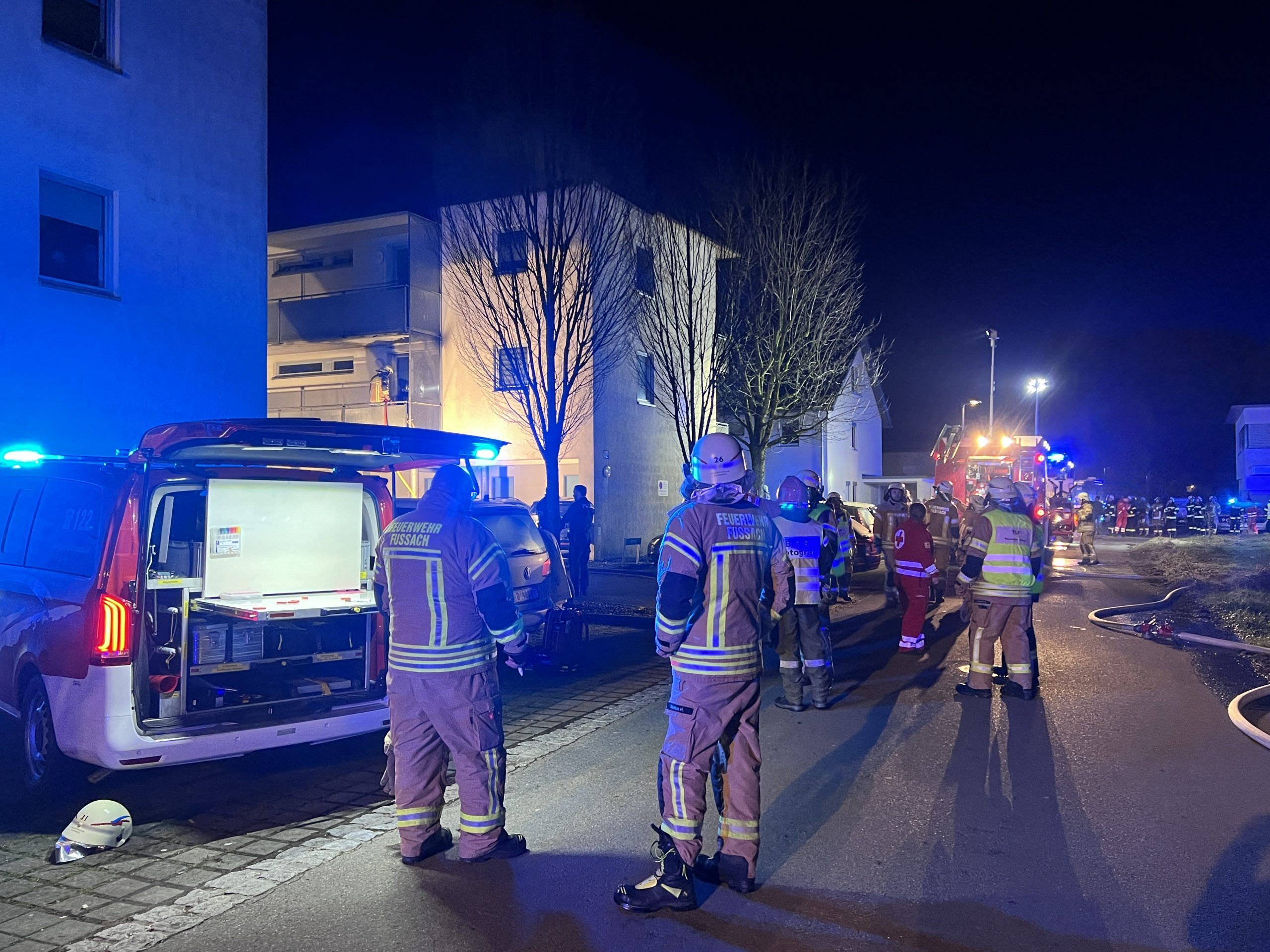 Großeinsatz in Fußach Großeinsatz in Fußach