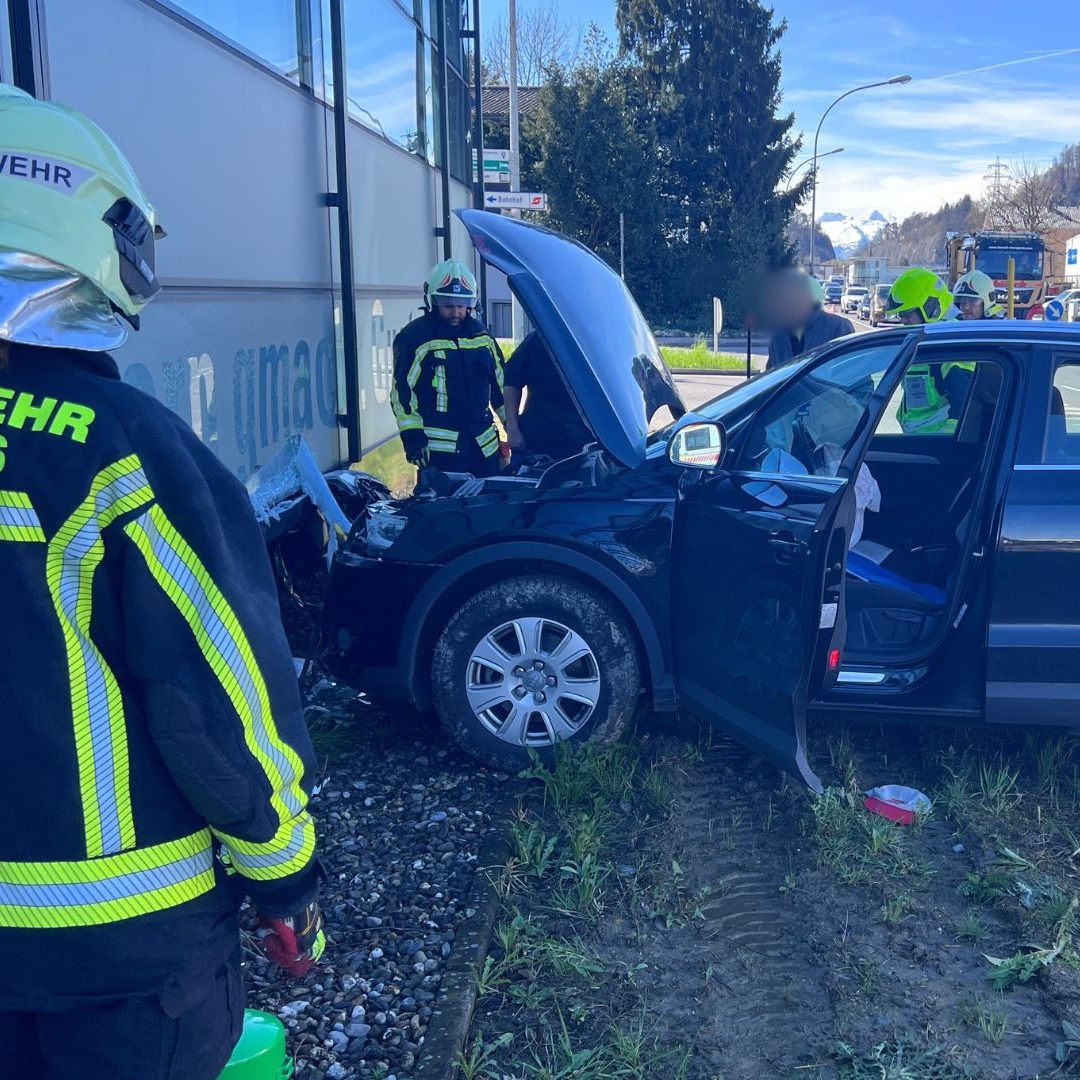 Eine Person wurde leicht verletzt