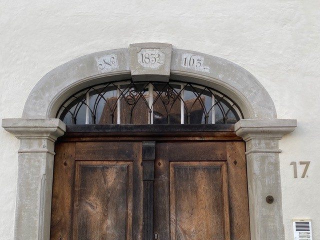 Das „Brettauer-Haus“ in der Schweizer Straße trug 1832 die Hausnummer 163.