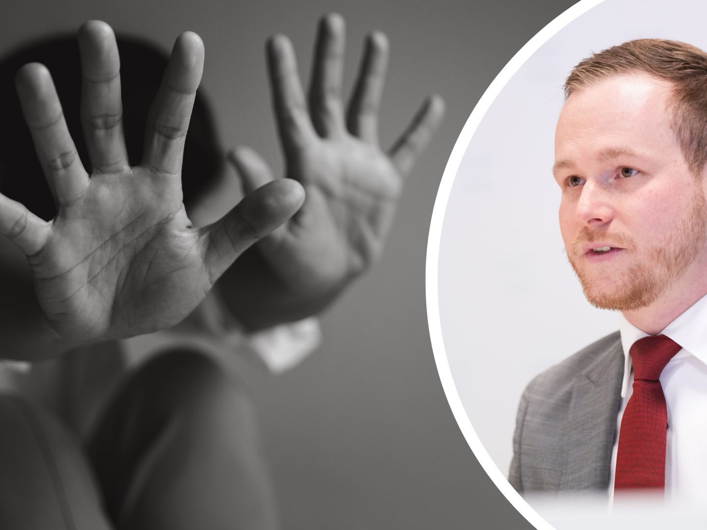 Major Florian Finda im Rahmen der Pressekonferenz der Landespolizeidirektion Wien nach mehrfachen sexuellen Missbrauch einer Unmündigen.