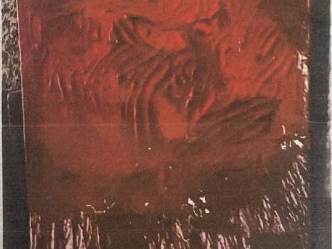 Dieses Nitsch-Bild dürfte aus dem Lagerraum einer Galerie entwendet worden sein. Dieses Nitsch-Bild dürfte aus dem Lagerraum einer Galerie entwendet worden sein.