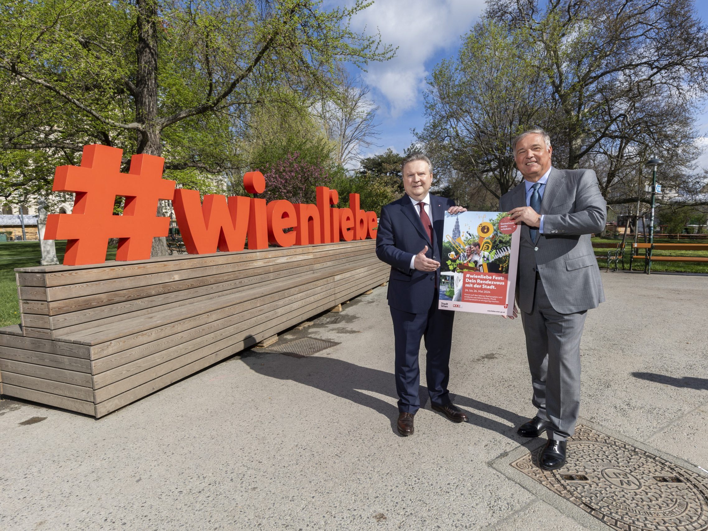 Ein neues Festival feiert Wien im Mai am Rathausplatz.